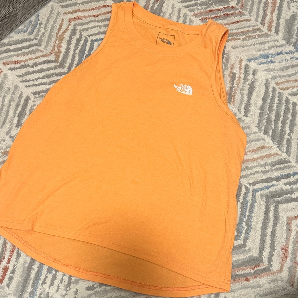 The North Face Orange Sleeveless Top